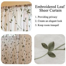 AmHoo leaf-drapery in living room; soft light diffusion and gentle privacy.