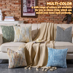 AmHoo machine washable pillow cover for easy care and longevity.