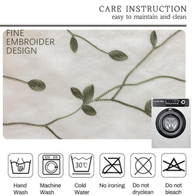 AmHoo rod-pocket curtain panel for easy hanging and versatile room accents.