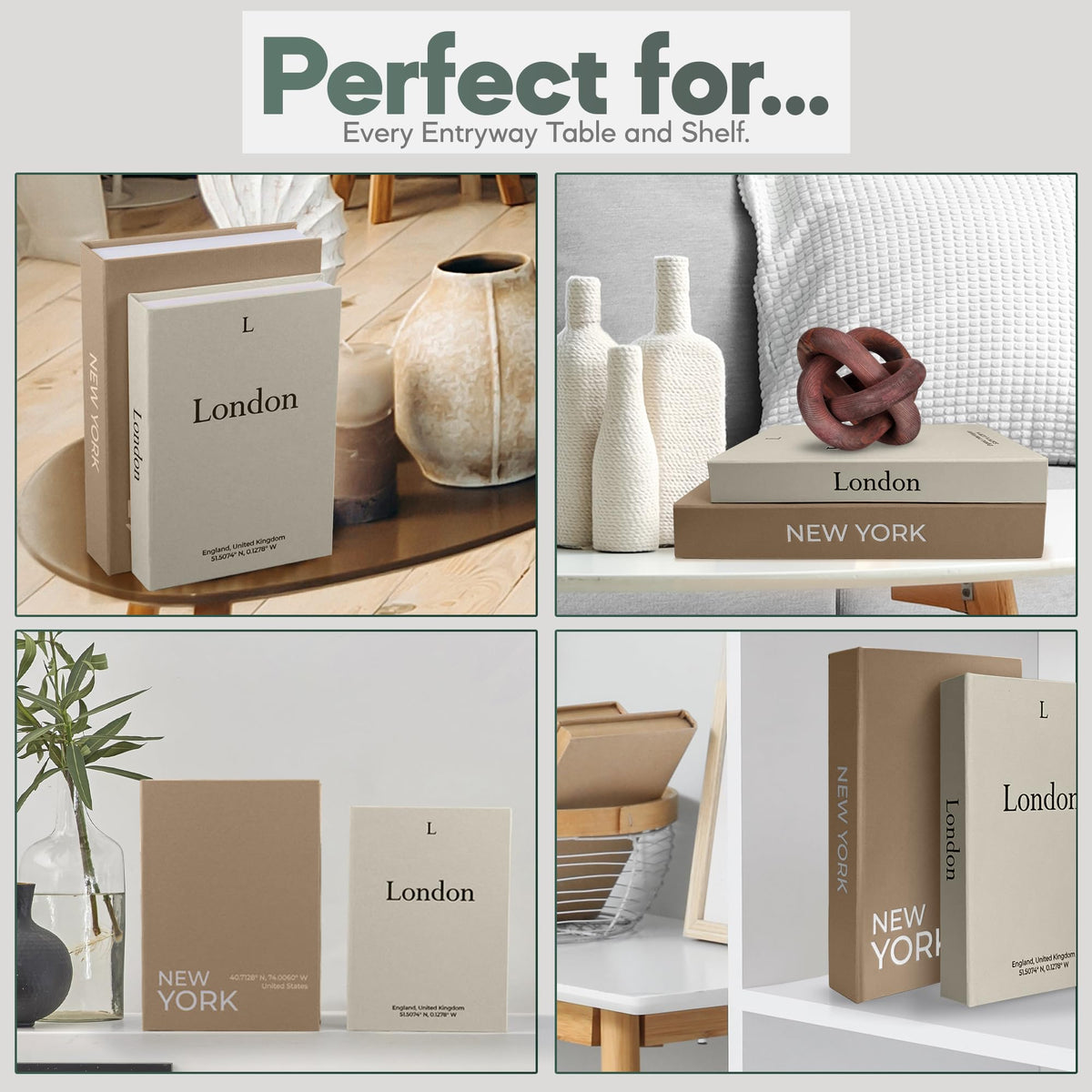AMINALUX gift-ready decorative boxes ideal for birthdays and housewarmings