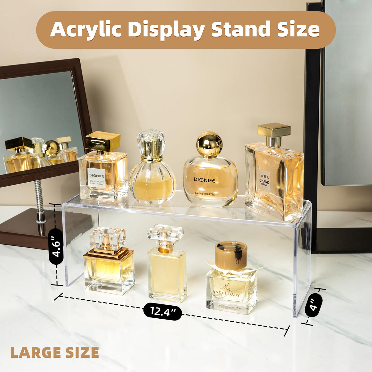 Aminigram cupcake display stand elevates desserts for attractive, organized presentation.