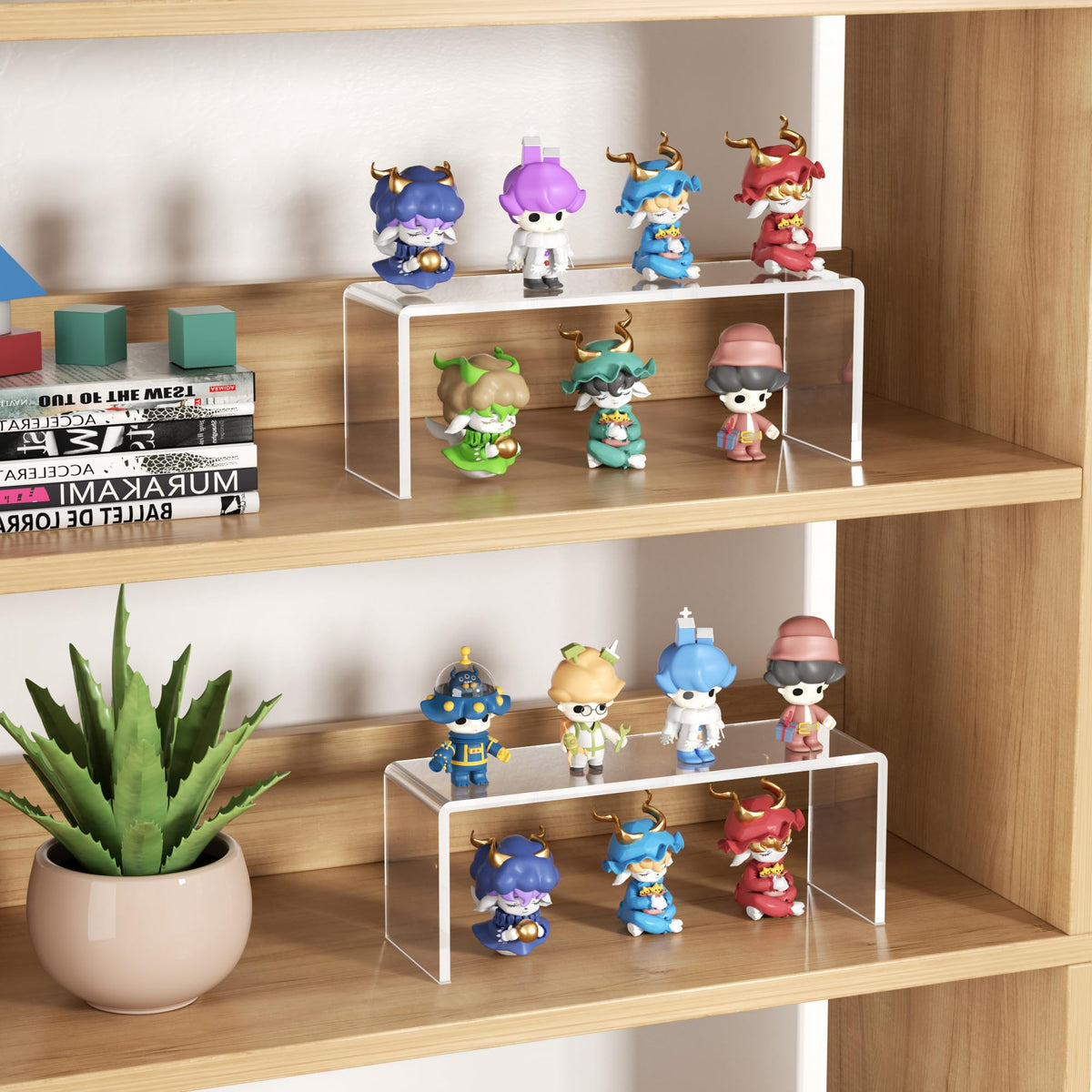 Aminigram 4mm acrylic construction provides durable support for varied items.