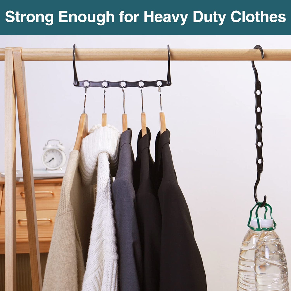 AMKUFO closet solution ideal for dorms and apartments