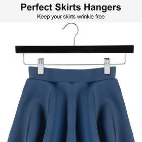 AMKUFO wide-bar hanger compatible with thick closet rails and larger pieces