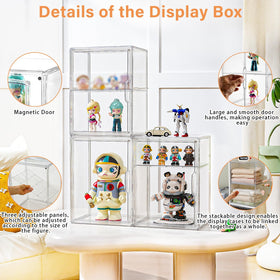 Amllas magnetic door keeps contents secure and accessible.