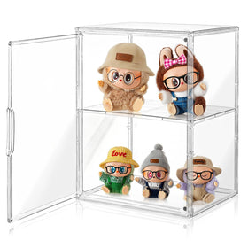 Amllas versatile storage fits figures, LEGO, books, cosmetics, and more.