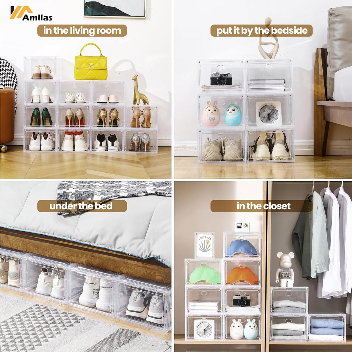 Amllas closet organization idea for tidy entryways and bedrooms