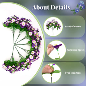 Ammyoo semicircle basket keeps the design tidy and sturdy.