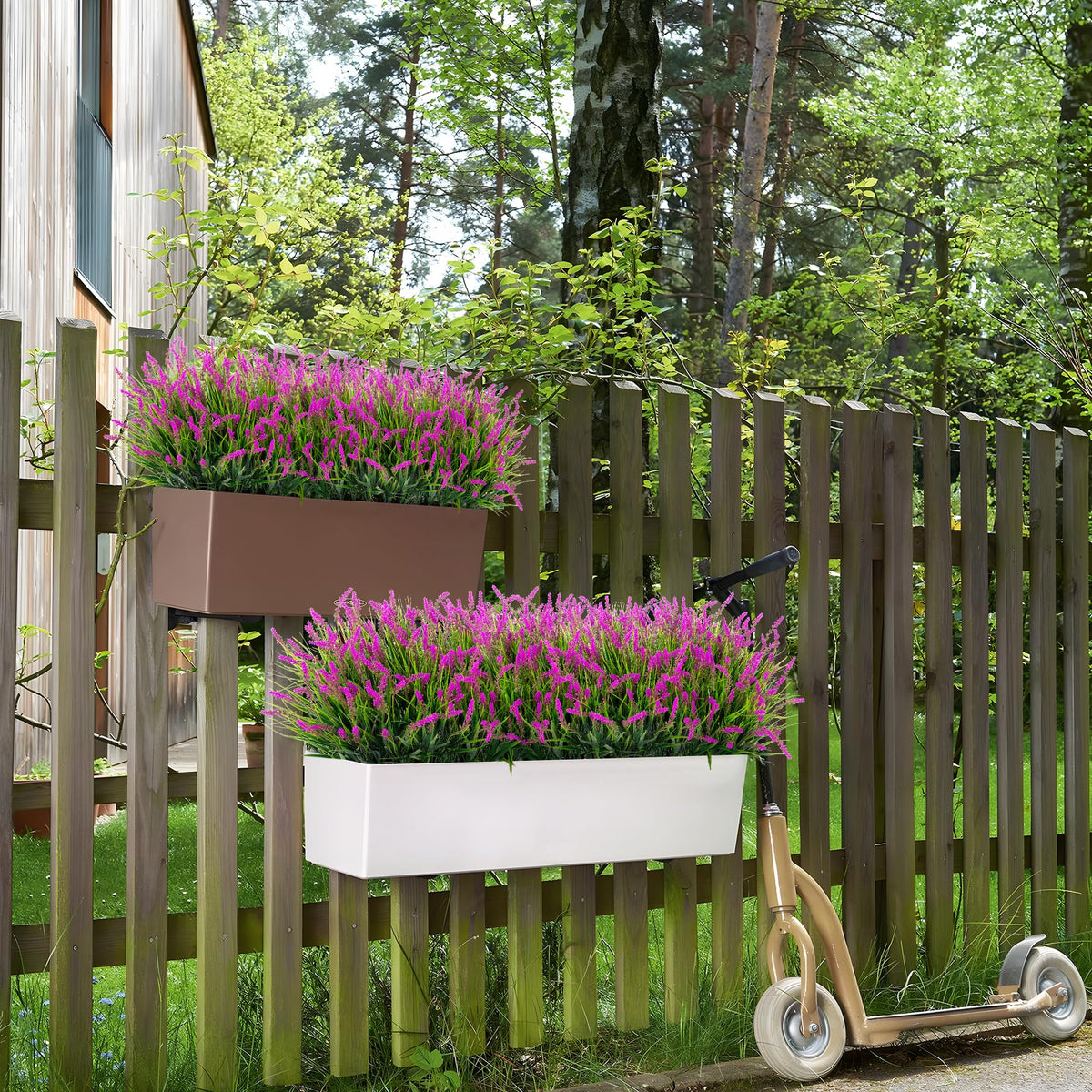 Ammyoo monkey grass garden path decor for easy styling