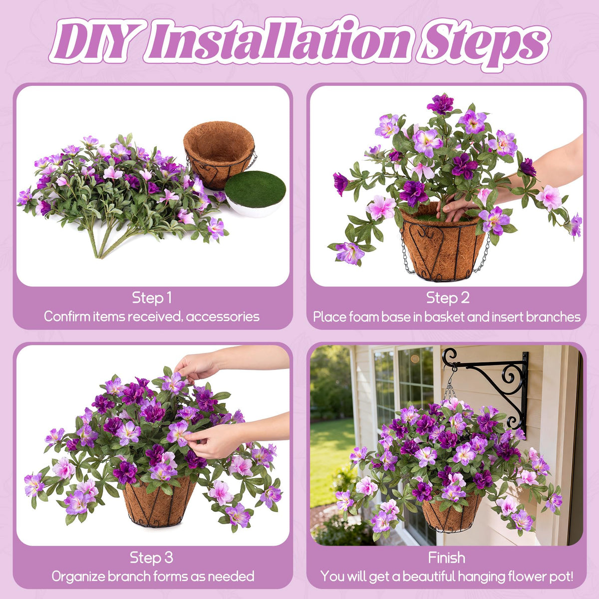 Ammyoo maintenance-free blooms require no watering or pruning.