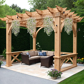 Ammyoo outdoor faux daisy white, lightweight décor for easy hanging.