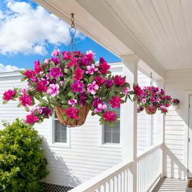 Versatile decor for garden, porch, balcony, and indoors
