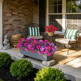 Ammyoo outdoor porch centerpiece showcasing versatile styling options
