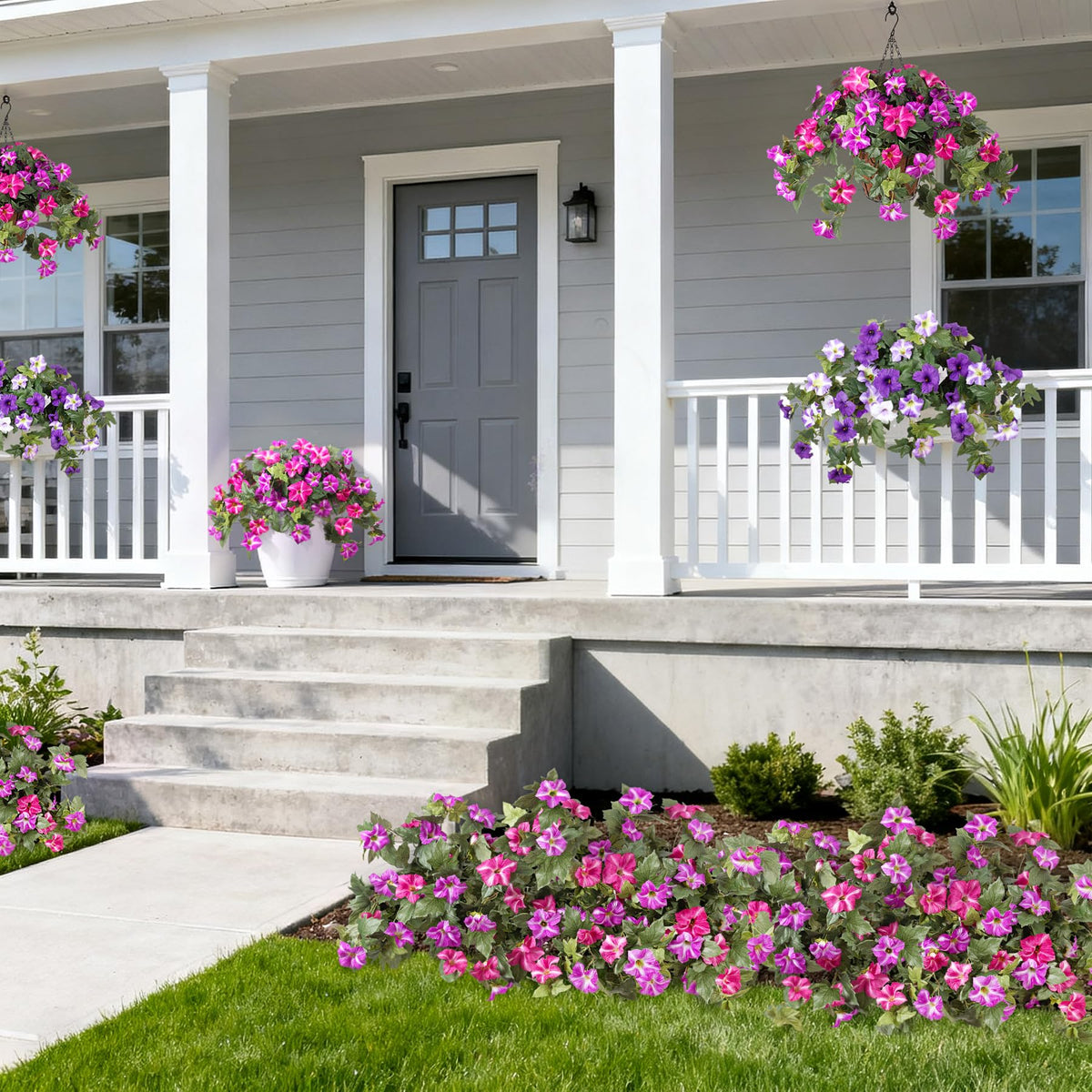Ammyoo petunia yard decor setup ideal for patios and balconies