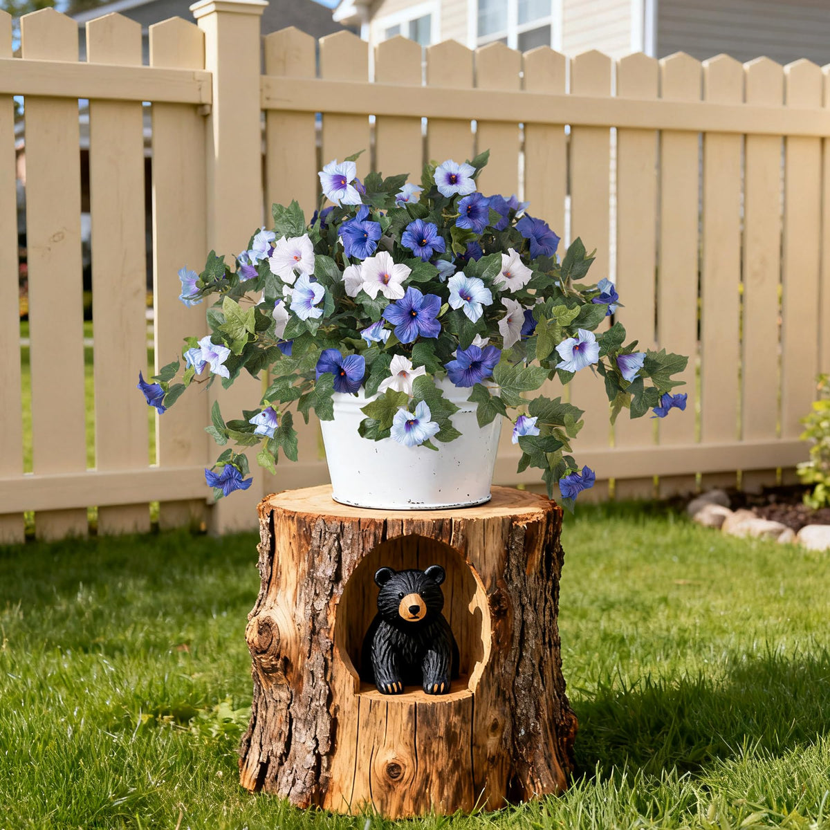 Ammyoo petunia yard and patio decor for outdoor gatherings.