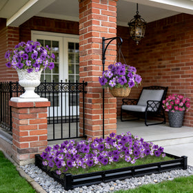 Ammyoo No-fade artificial flowers stay vibrant year-round