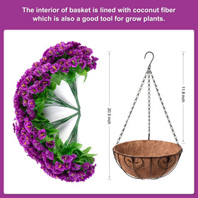 Ammyoo self-assemble hanging bouquet in minutes.