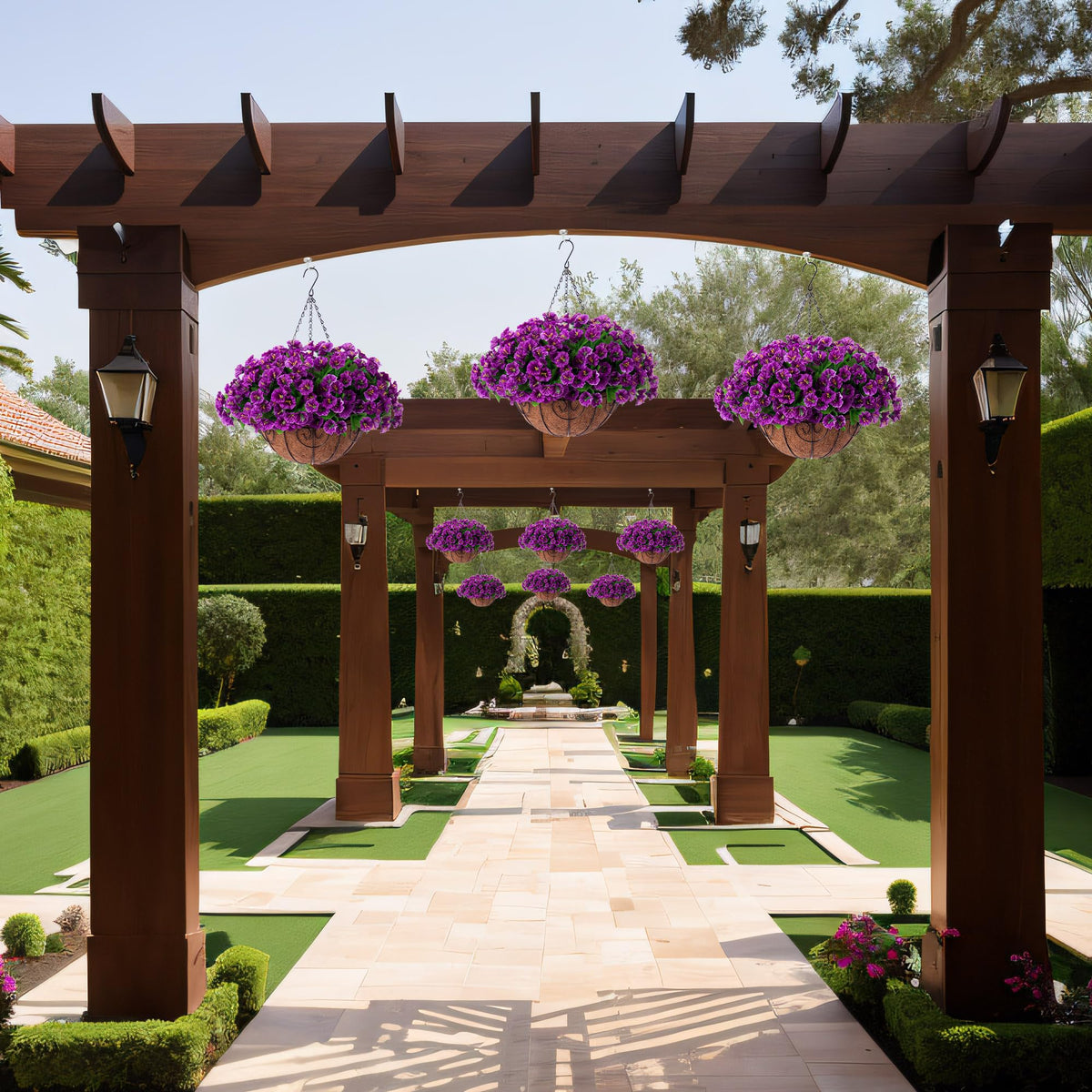 Ammyoo spring-summer décor for porch, garden, or balcony.