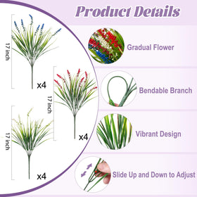 Ammyoo UV resistant outdoor plants stay vibrant under sunlight.