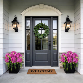 Ammyoo UV-resistant hydrangea stems for outdoor use and lasting color.