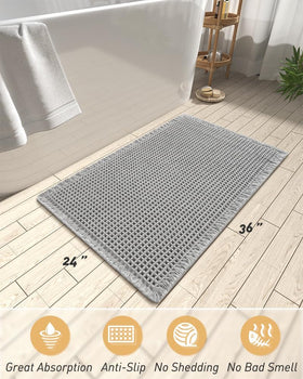 AMOAMI tassel accents add a decorative touch to any bathroom