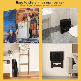 AMOISE folds flat to save space in closets or vehicles