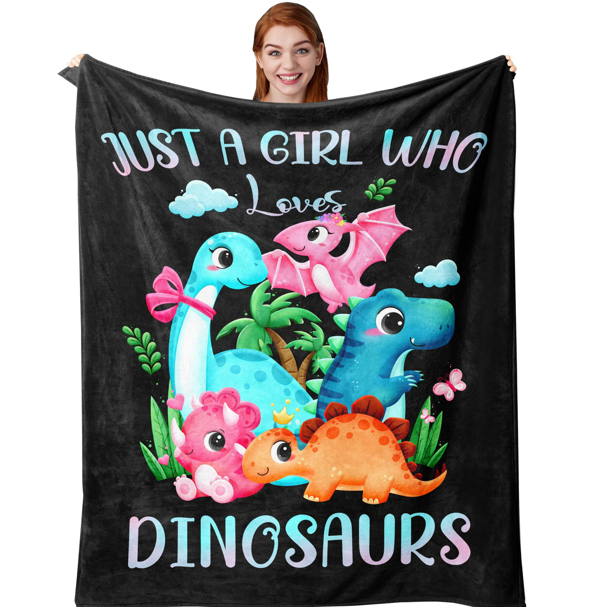 Amonee-YL dinosaur blanket with soft-touch fabric for cozy bedtime warmth.