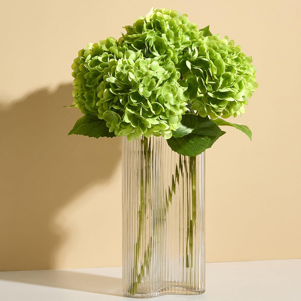 Amore Florals Real Touch Hydrangea bloom close-up showing lifelike texture for elegant weddings