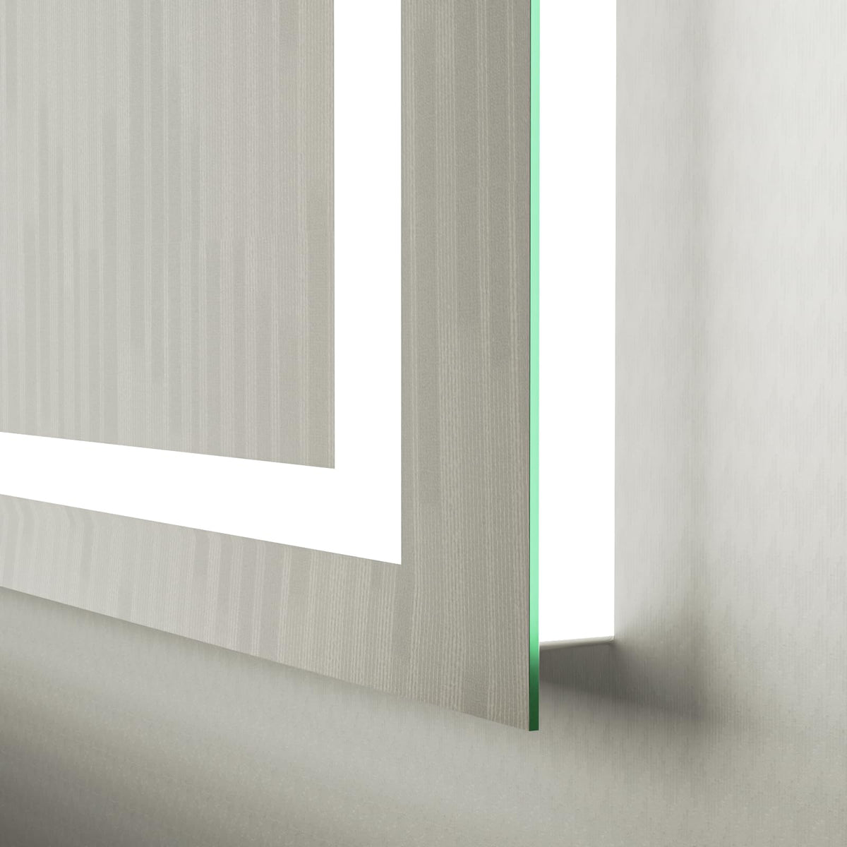 Amorho bathroom vanity mirror ideal for morning routines.