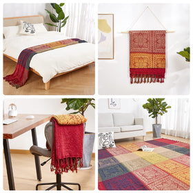 Amorus tassel trim blanket adds texture to spaces