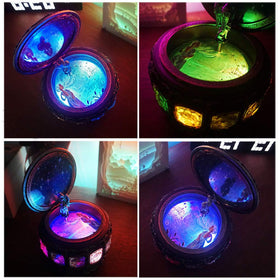 Amperer Briskfeel Vintage Music Box Zodiac signs design adds celestial elegance.