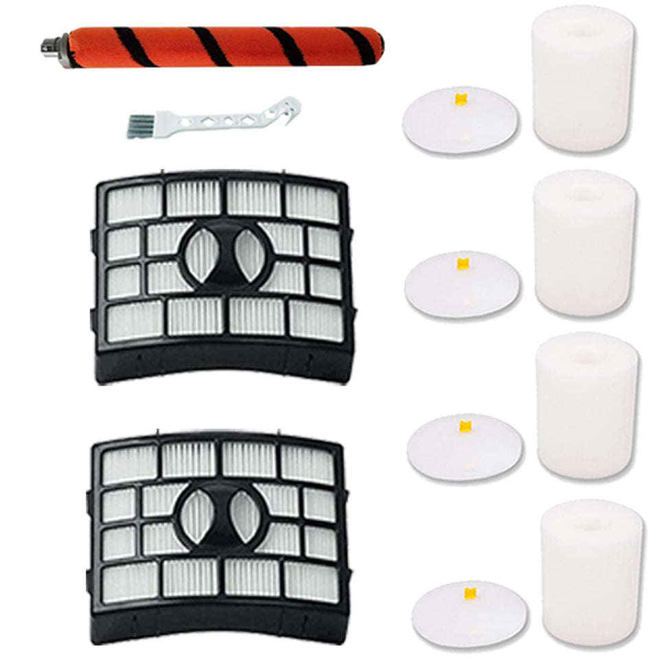 Amyehouse soft brush roller for Shark Apex DuoClean improves surface contact