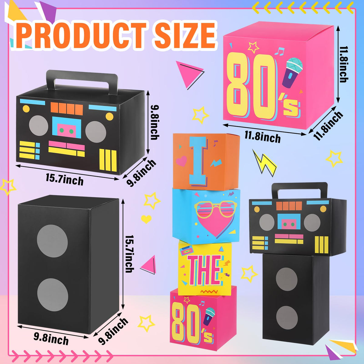 Amyhill disco theme decor adds vibrant retro atmosphere to parties.
