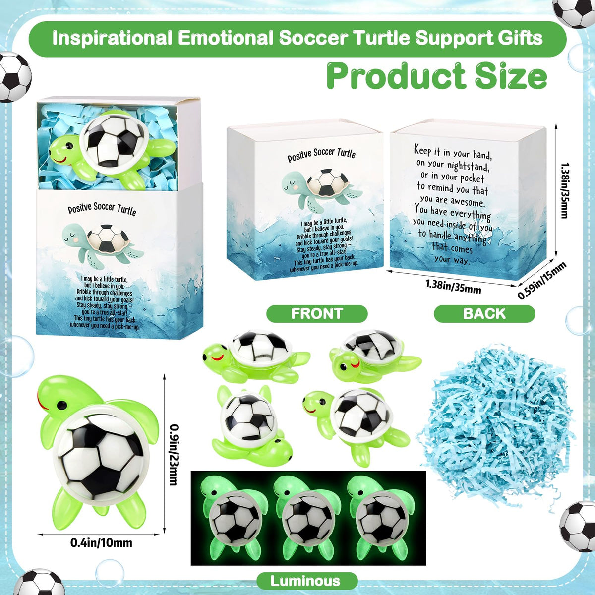 Amyhill inspirational gift boxes with motivating messages for recipients.
