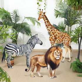Amyhill lion cutout standup for a bold safari photo backdrop