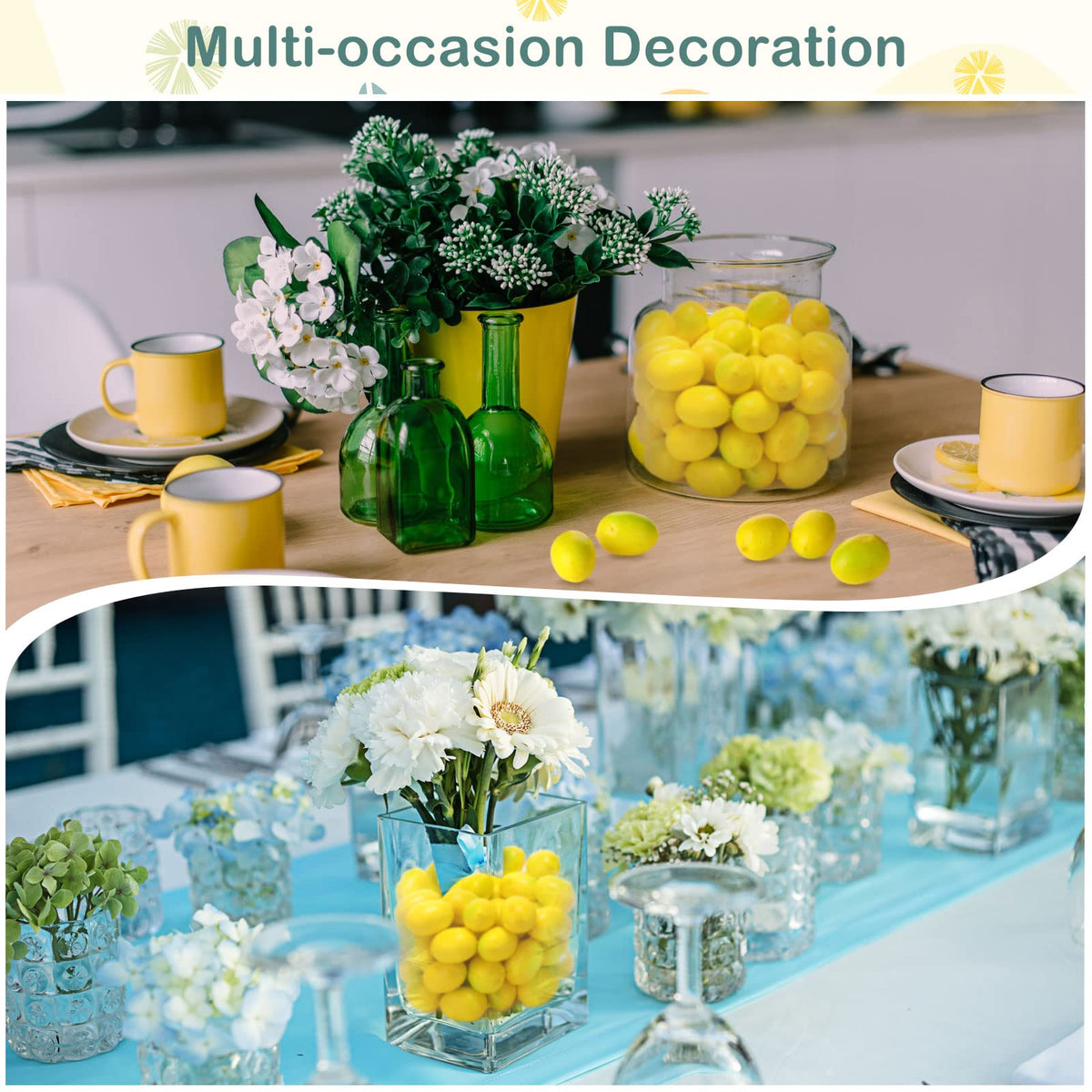 Amyhill mini lemon foam ideal for crafts and color learning activities.