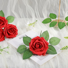 AmyHomie bendable rose stems enable custom bouquets and centerpieces