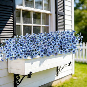 AmyHomie durable fake flowers perfect for planters and porches.