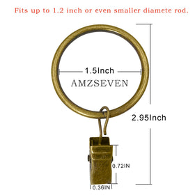 AMZSEVEN antique bronze finish closeup shows durable rustproof hardware