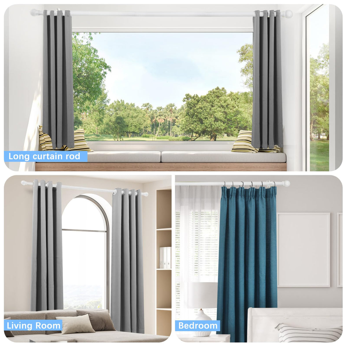 AMZSEVEN hardware and instructions simplify installation for most walls