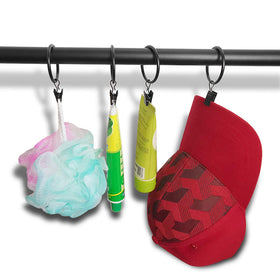 AMZSEVEN heavy-duty drapery clips illustrate secure hold for fabrics