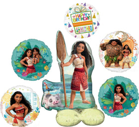 Anagram Moana Airloonz bouquet, 39-inch centerpiece for a Moana party.