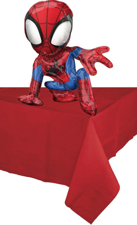 Anagram Spidey 29in foil balloon perfect as a bold centerpiece or photo prop