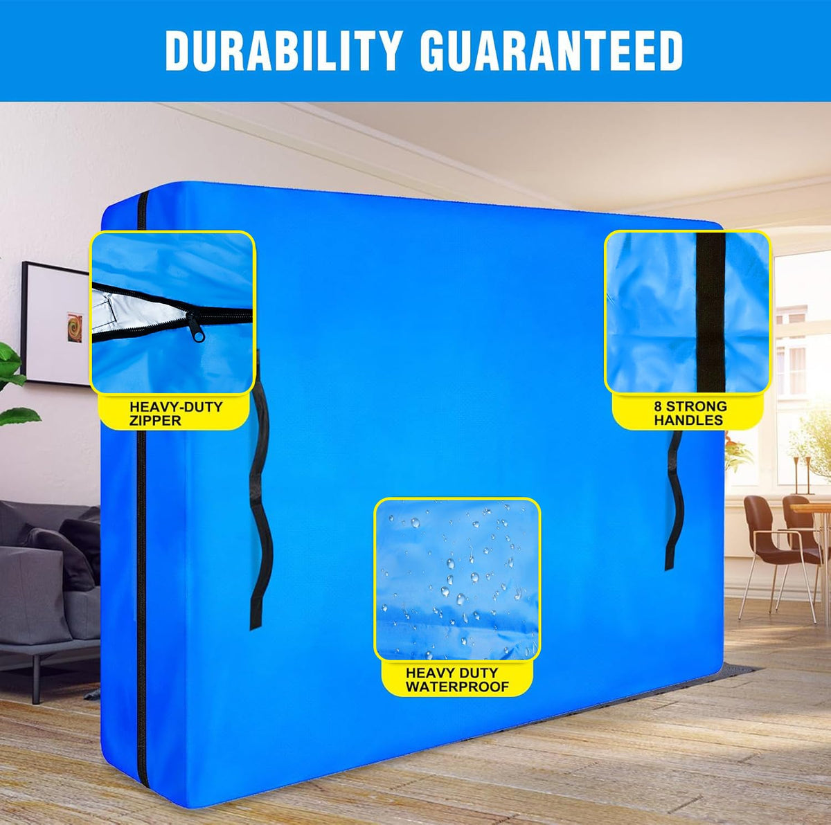 ANALIM dust and stain protection keeps mattresses clean during storage