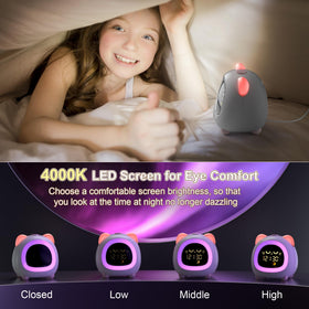 ANALOI child-lock prevents accidental changes during playtime or busy mornings.