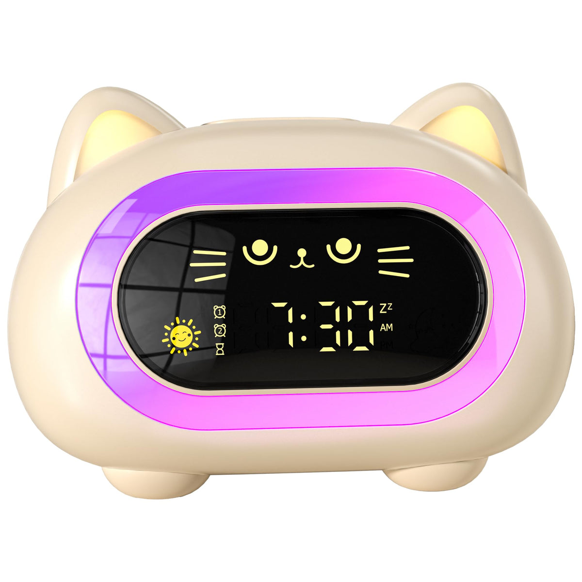 ANALOI cute cat gift clock suitable for kids