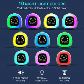 ANALOI kids clock close-up highlighting safe materials for kids