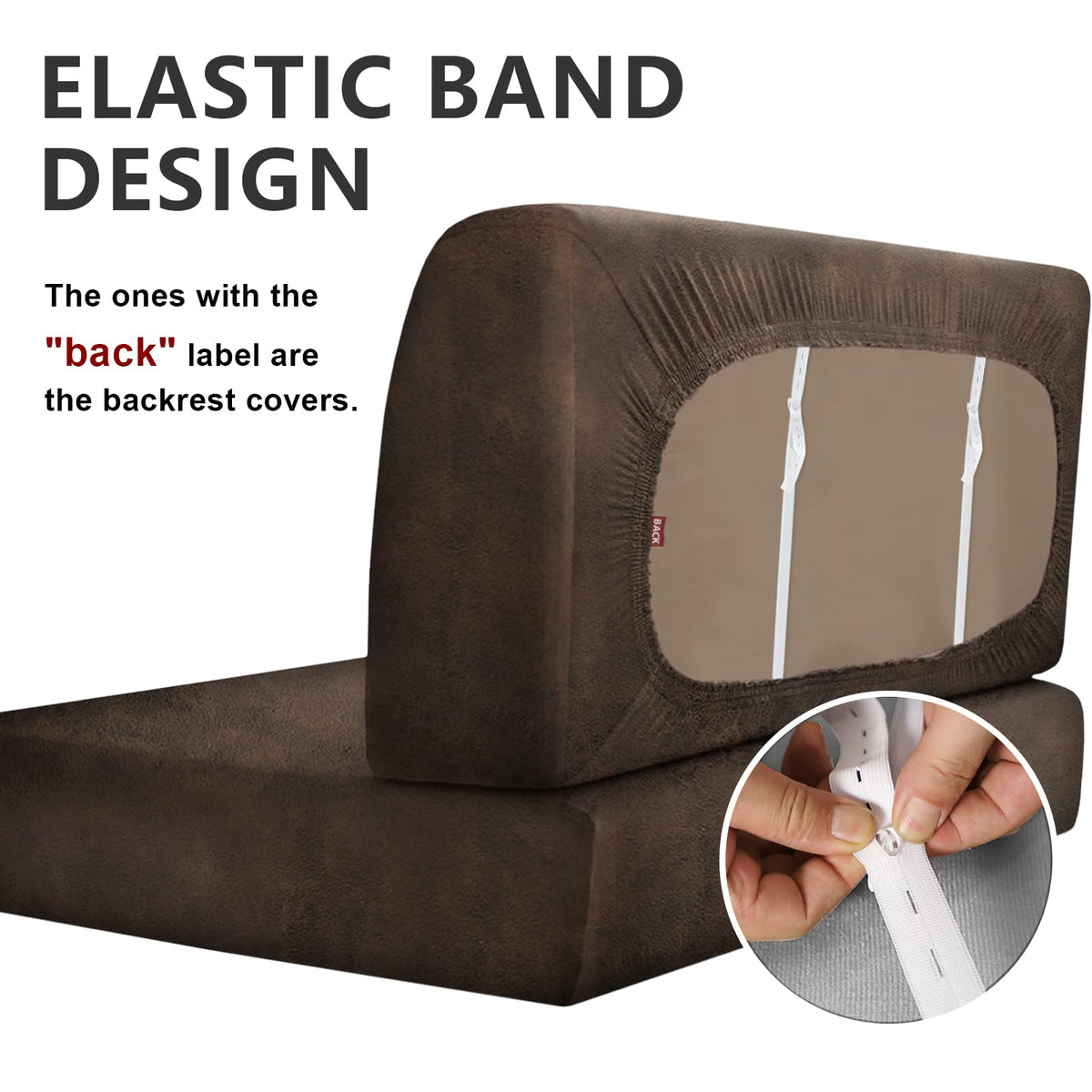 ANARACHON dinette cushion set includes 2 backrests and 2 seats for quick refresh.