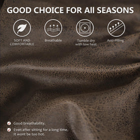 ANARACHON leather-like recliner cover right arm guarding against scratches