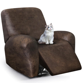 ANARACHON leather-look recliner backrest cover for a snug, secure fit
